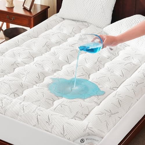 Primesoft Waterproof Quilted Queen Mattress Pad