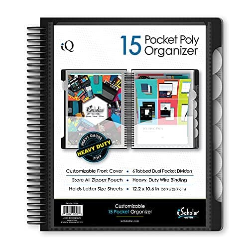 iScholar iQ+ 15 Pocket Organizer 39906
