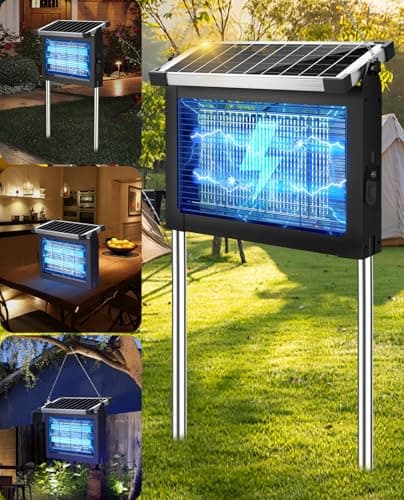PhatroyYee Solar Bug Zapper