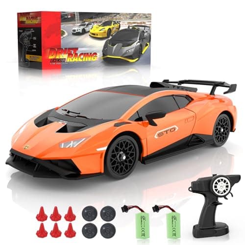 Luxos RC Orange Lamborghini STO Drift Car