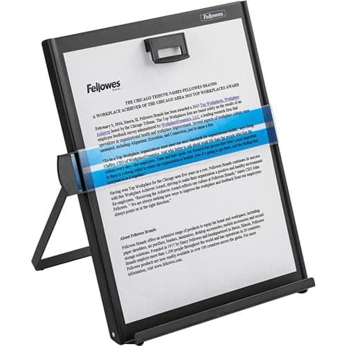 Fellowes 11053 Black Letter Copyholder