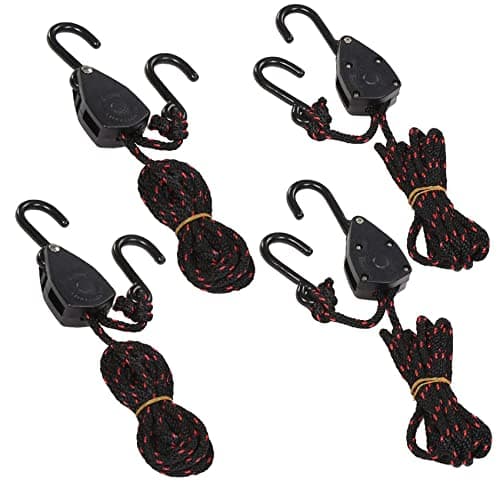 Acronde 4PCS Adjustable Ratchet Tie-Downs