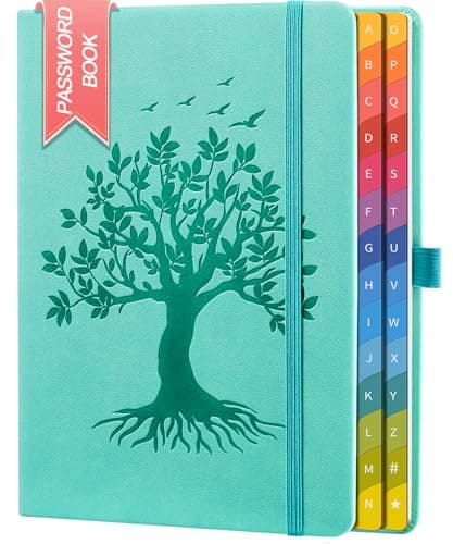 Zxhq ZXUS Password Organizer 8.4 x 5.8