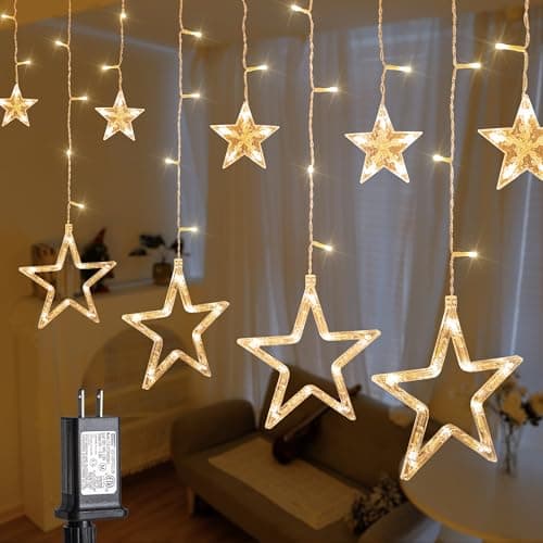 MYGOTO 126L Star Icicle Lights