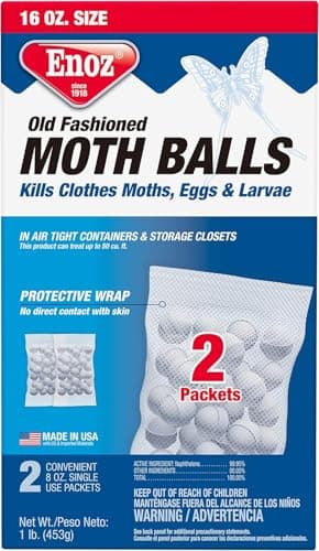 Enoz E67.10 Old Fashioned Moth Balls 1 lb