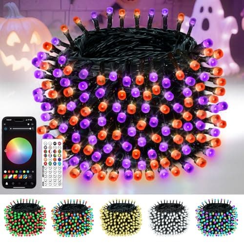 Ozs 82FT Color Changing Halloween String Lights