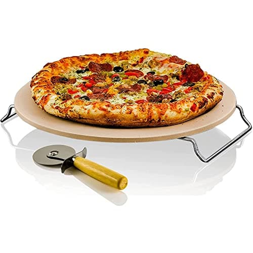 Ovente 13' Pizza Stone Set BW10132