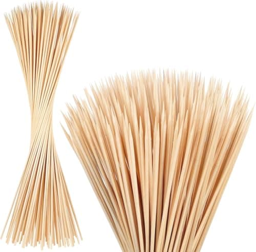 Wsicse 150PCS 30-Inch Bamboo Marshmallow Skewers