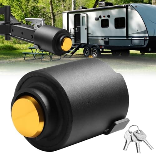 Nuovepe 2-5/16 Yellow Trailer Lock