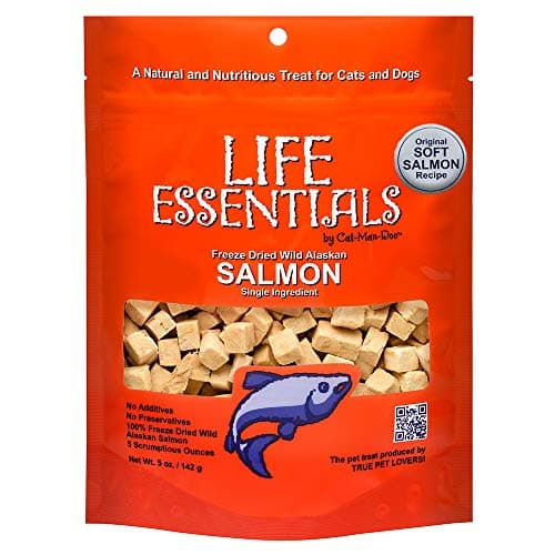 Life Essentials By Cat-Man-Doo 890506 Freeze-Dried Salmon Treats