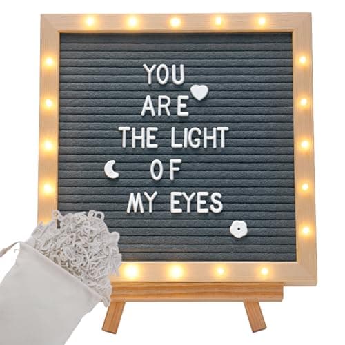 LED Light-Up Changeable Letter Boards