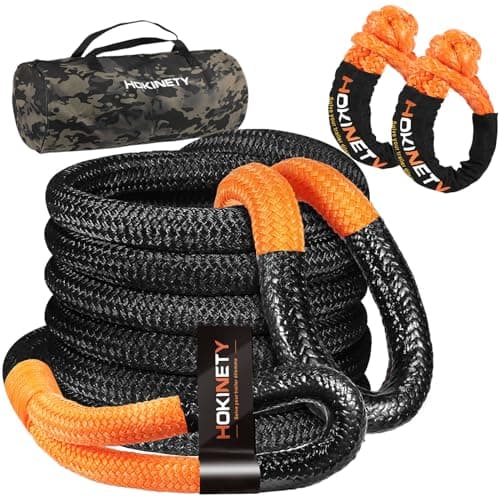 Hokinety Black 30ft Kinetic Tow Rope