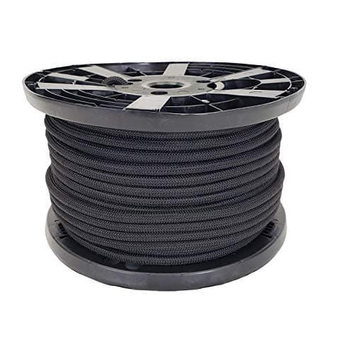 Quality Nylon Rope 3/8 inch Black Bungee Cord
