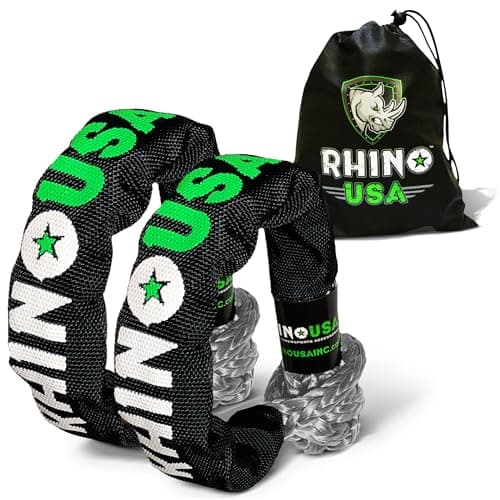 Rhino USA Soft Shackles 2-Pack Recovery Kit