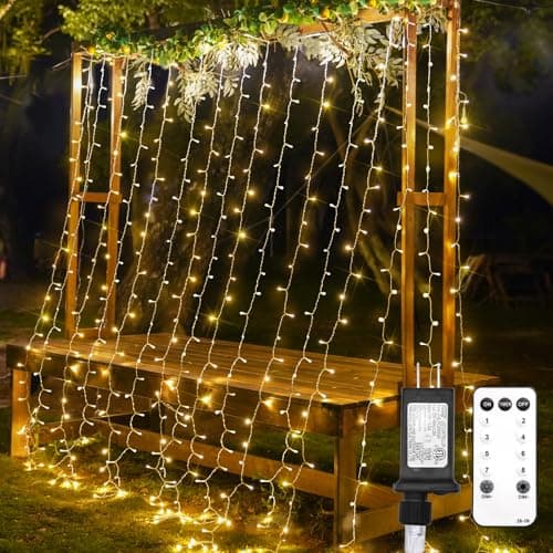 Suddus SD-300CUCWW 300 LED Curtain Lights