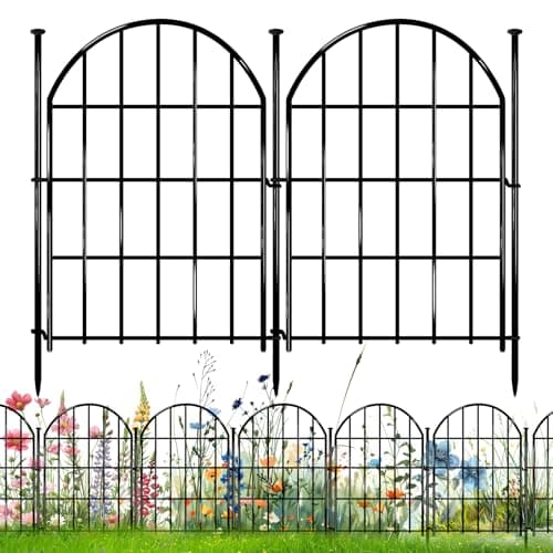 Chtsjqw DC26 26-Pack Arched Decorative Garden Fence