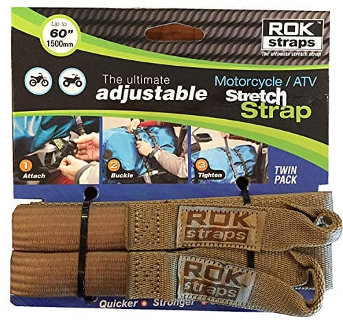 ROK Straps ROK-10065 Adjustable Tie-Downs 2-Pack