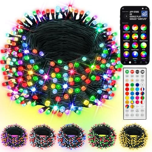 Dazzle Bright 66FT 200 LED Color Changing Lights