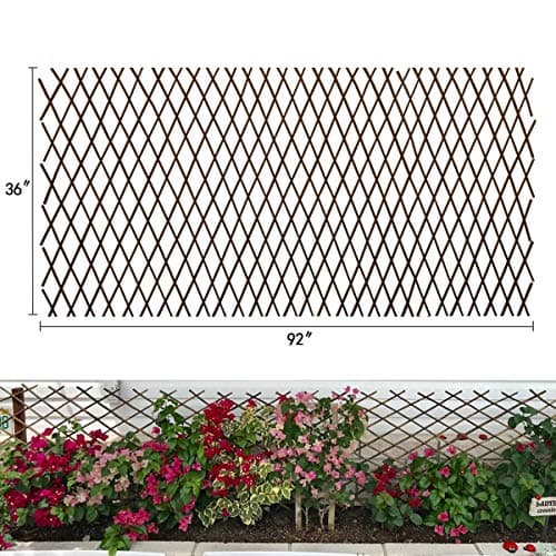 Landgarden 001 Expandable Willow Garden Trellis