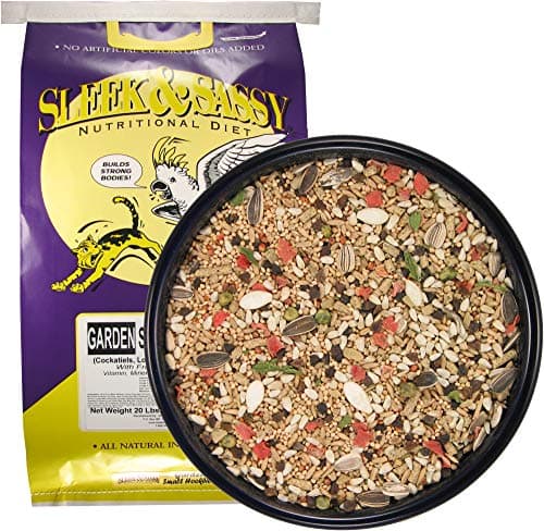 Sleek & Sassy Garden Blend Hookbill Bird Food 20 lbs