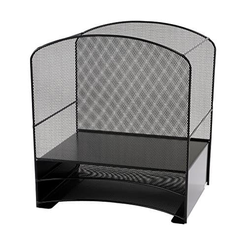 Safco 3260BL Onyx Mesh File Holder