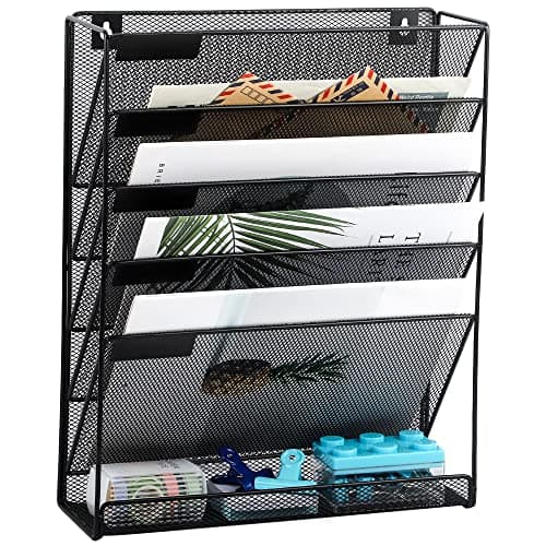 Easepres 5-Tier Mesh Wall Organizer