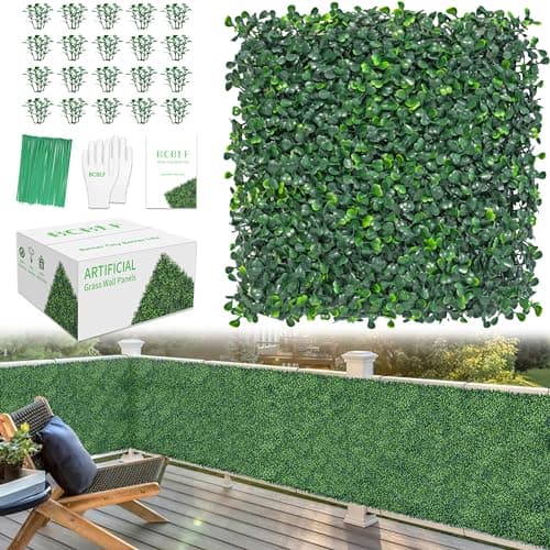 BCBLF 10x10 Inch Boxwood Grass Wall Panels