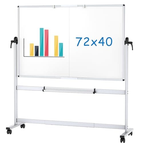 Viz-Pro RMFLD7240 Mobile Whiteboard 72x40 Inches