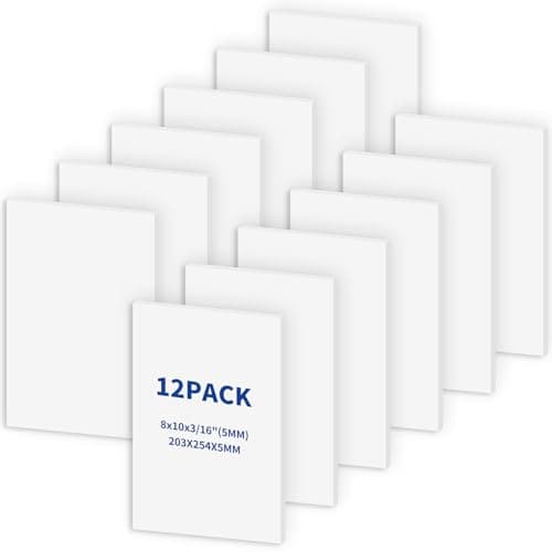 Kicpeg Foam Board W 8x10 12-Pack