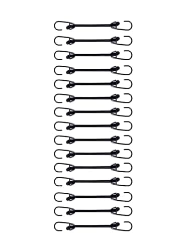 Joneaz JMBC2 Mini Bungee Cords 15 Piece