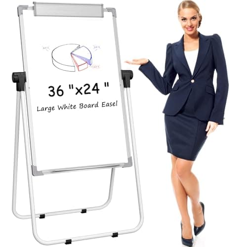 MaxGear B1431 Easel Dry Erase Board 36'x24'