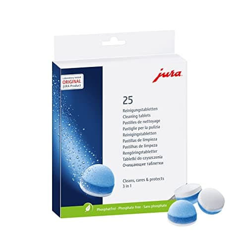 Jura 3-Phase Cleaning Tablets 25-Count