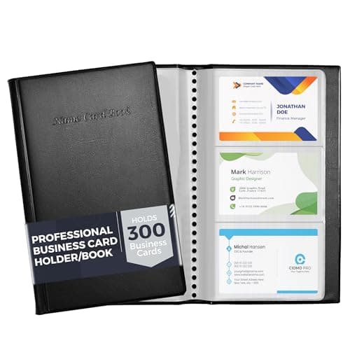 Ring Binder Depot OLBUSCARDV Business Card Holder