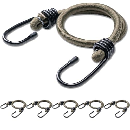 Aegero BCH 18-Inch Bungee Cords 6-Pack
