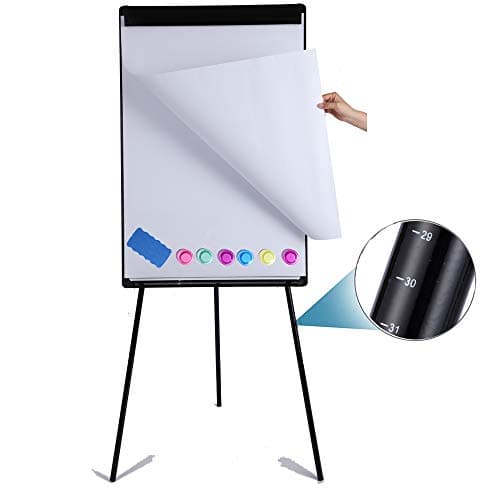 DexBoard DEX-TB3624-BK Magnetic Easel Board