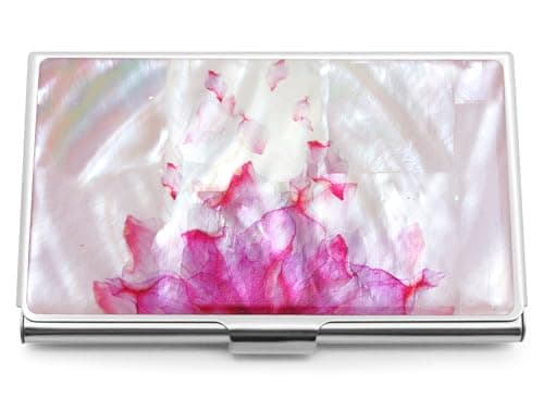 Maddesign MOP-200CC Pink Floral Card Holder