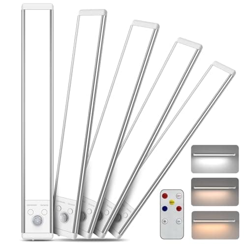 Chasesun 9.6-inch LED Under Cabinet Lights 5-Pack
