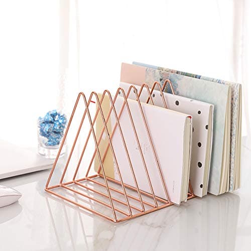 Sooyee 9 Slot Rose Gold Magazine Holder