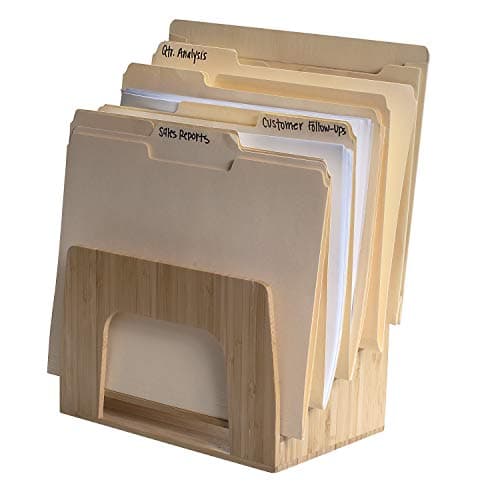 Wooden File Folder Racks & Holders