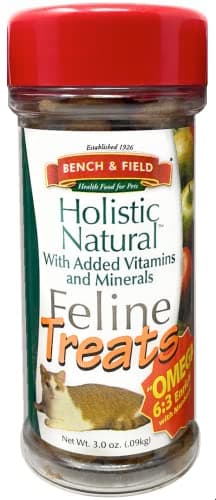 Bench & Field Holistic Feline Treats 3-Ounce