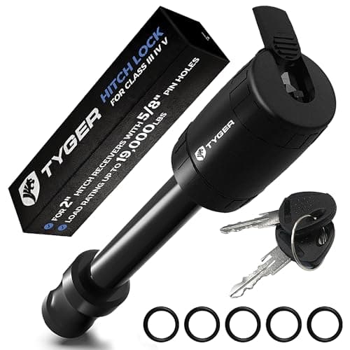 Tyger Auto TG-HL3U Hitch Lock, 5/8-Inch