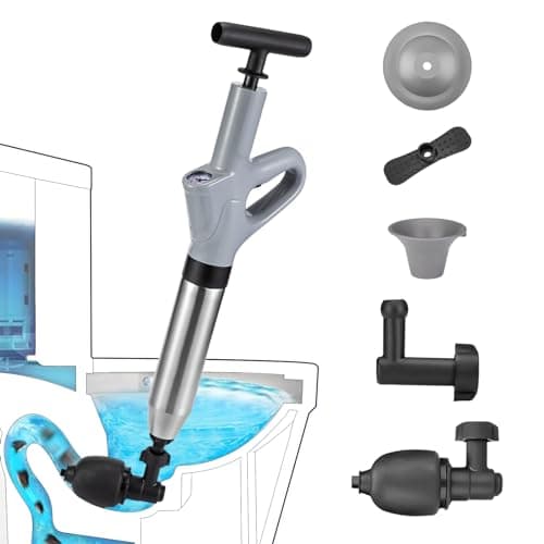MaxxGeek MG-AirPlunger High-Pressure Toilet Plunger