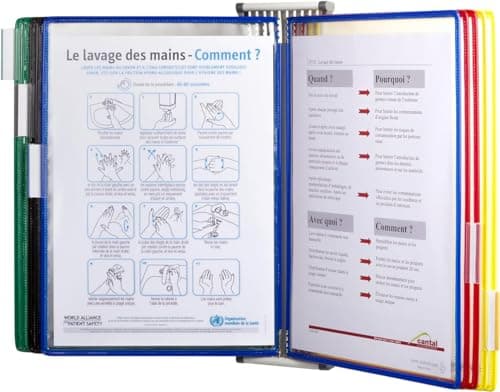 Tarifold Technic Wall Display Unit 10 Pockets