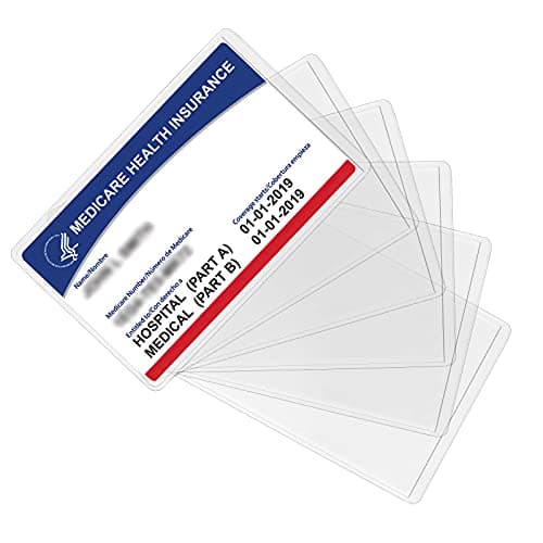 Sooez SZ-06-01 Medicare Card Protector 10-Pack