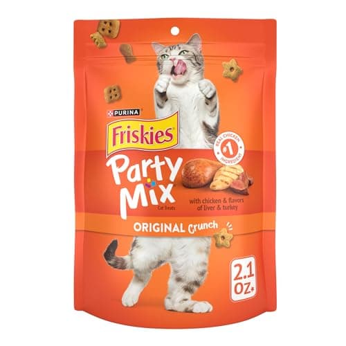 Friskies Party Mix Original Crunch Cat Treats
