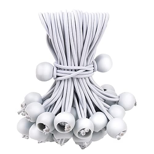Skytened BG-004 50PCS White Bungee Cords