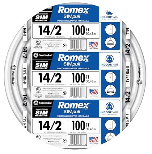 Southwire Romex SIMpull Indoor Wire 14/2