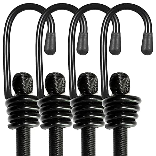 Bexsle BC-001 Heavy Duty Bungee Cords 4-Pack
