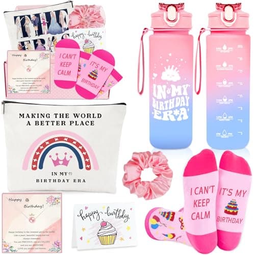 Awfrky Pink Birthday Gift Box with TG-BP-002 Tumbler