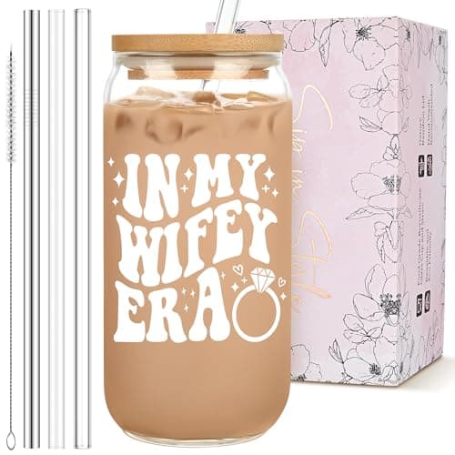 Mozaba In My Wifey Era Glass Tumbler Set